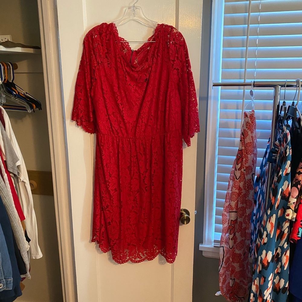 Beautiful red dress